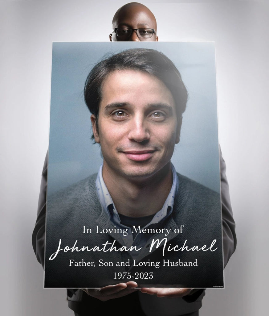 In Loving Memory Of Poster Sign - SpeedyOrders