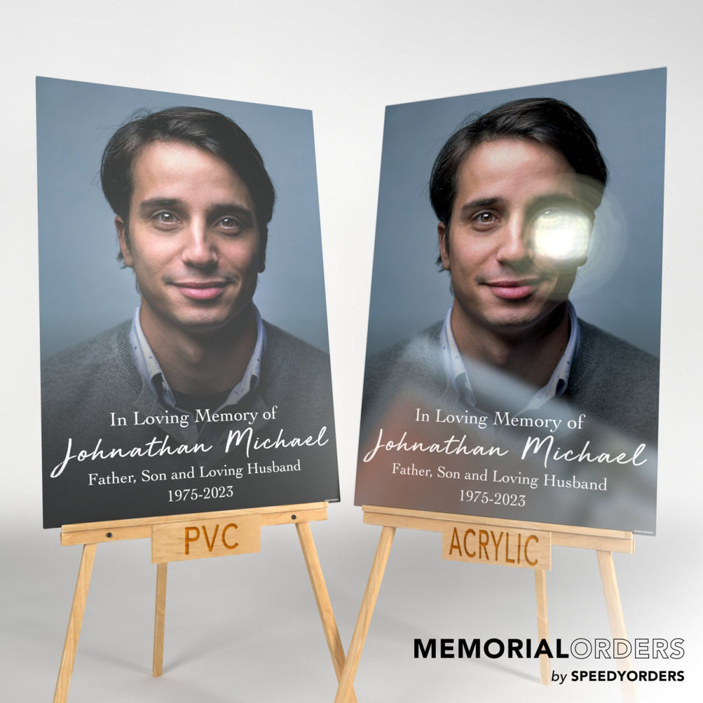 In Loving Memory Of Poster Sign - SpeedyOrders