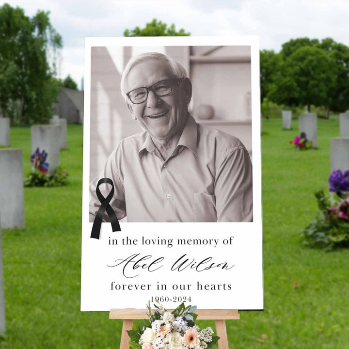 Memorial Signs Examples Custom Funeral & Memorial Signs | SpeedyOrders