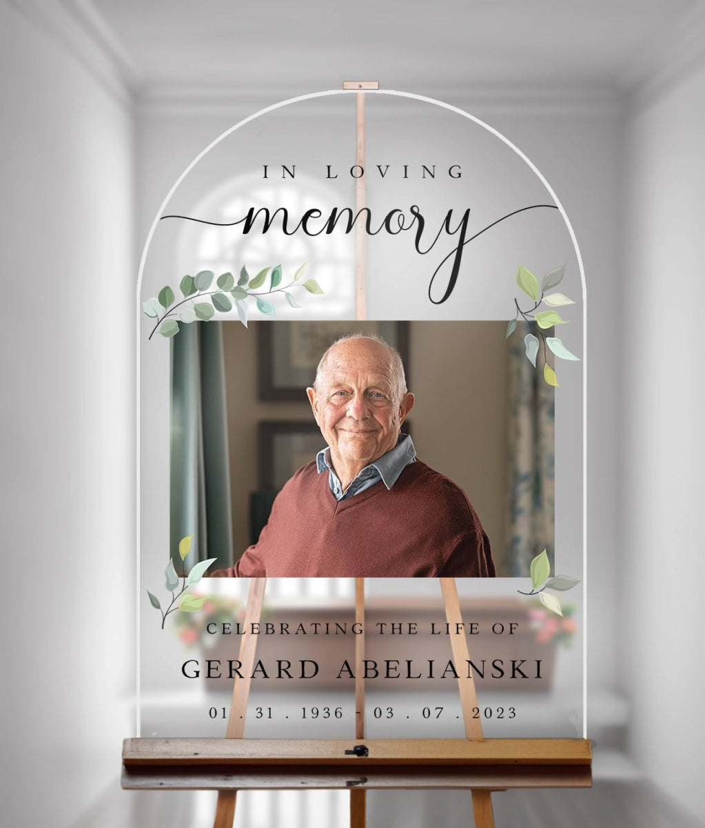 In Loving Memory Tribute Sign – SpeedyOrders