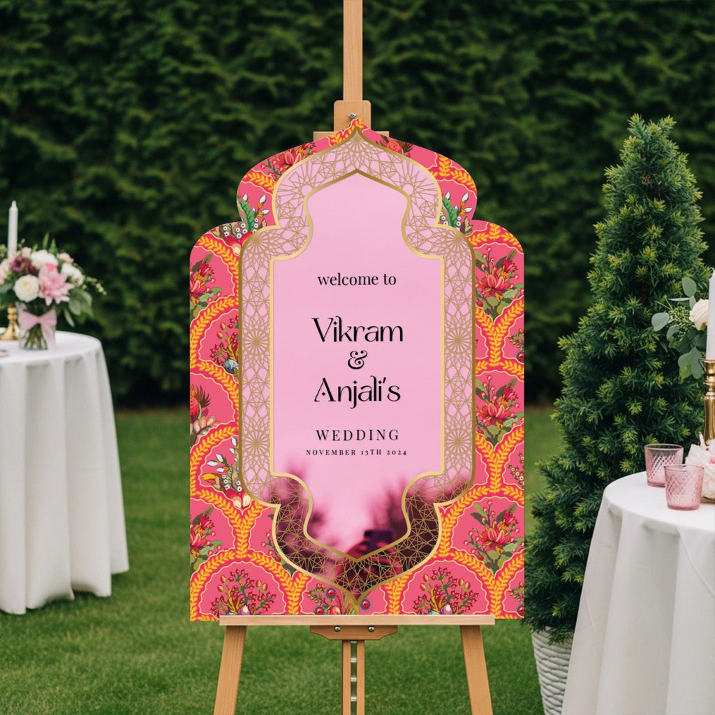 Indian Wedding Signs, Indian Wedding Decorations - SpeedyOrders