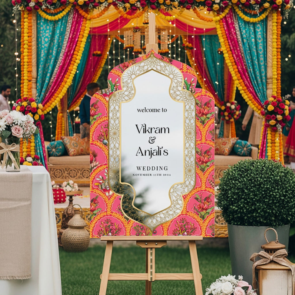 Indian Wedding Signs, Indian Wedding Decorations - SpeedyOrders