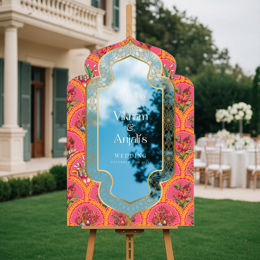 Indian Wedding Signs, Indian Wedding Decorations - SpeedyOrders