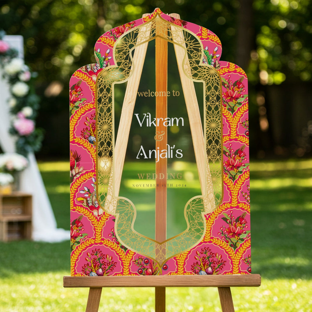 Indian Wedding Signs, Indian Wedding Decorations - SpeedyOrders