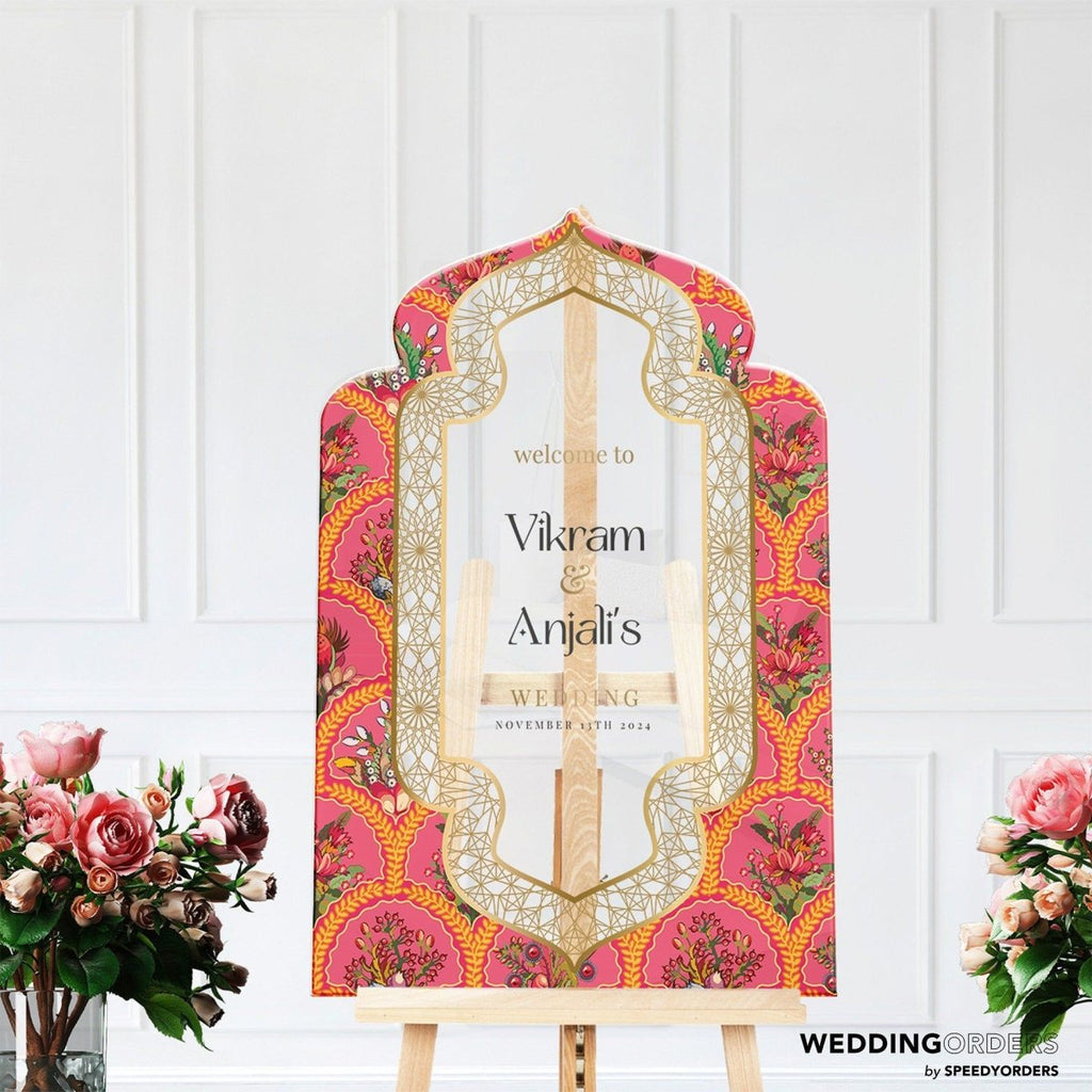 Indian Wedding Signs, Indian Wedding Decorations - SpeedyOrders