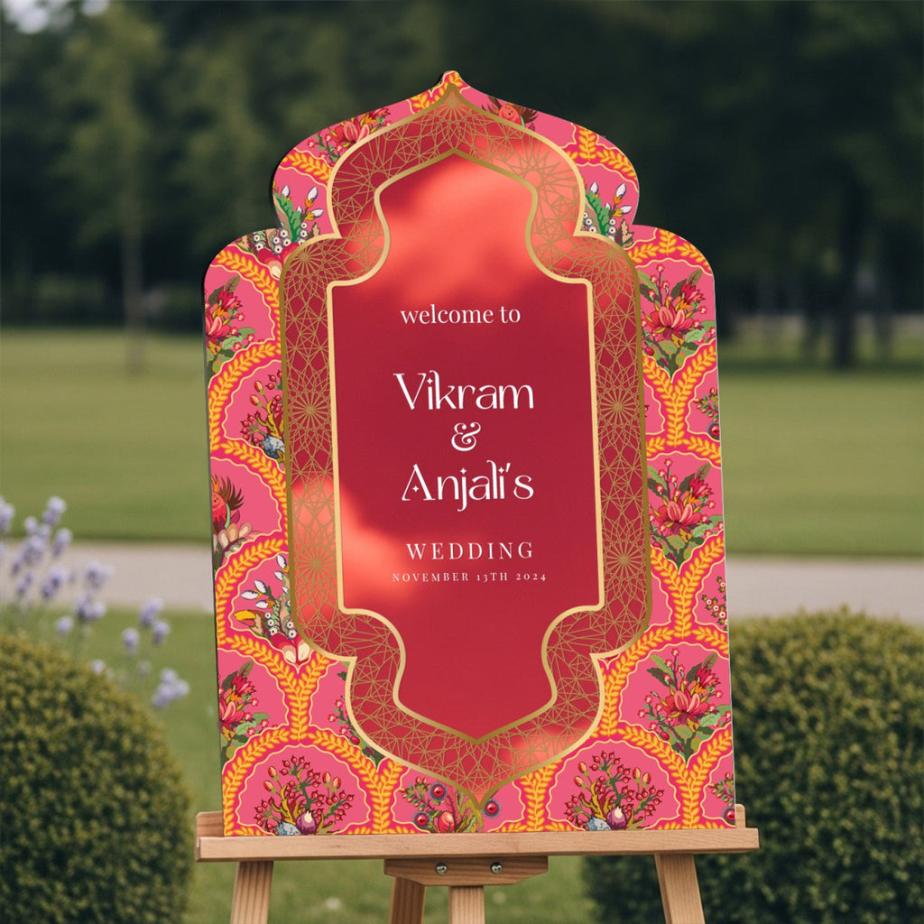 Indian Wedding Signs, Indian Wedding Decorations - SpeedyOrders
