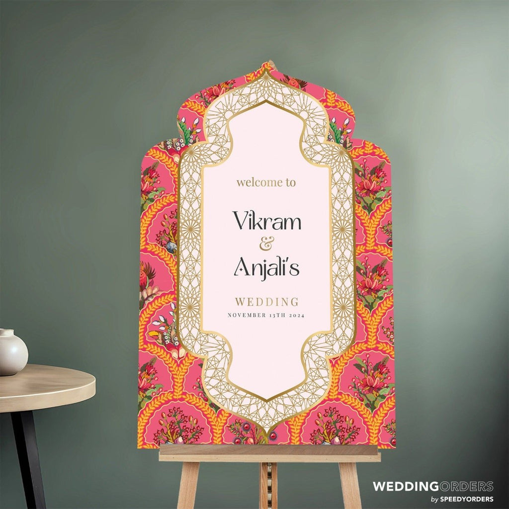 Indian Wedding Signs, Indian Wedding Decorations - SpeedyOrders