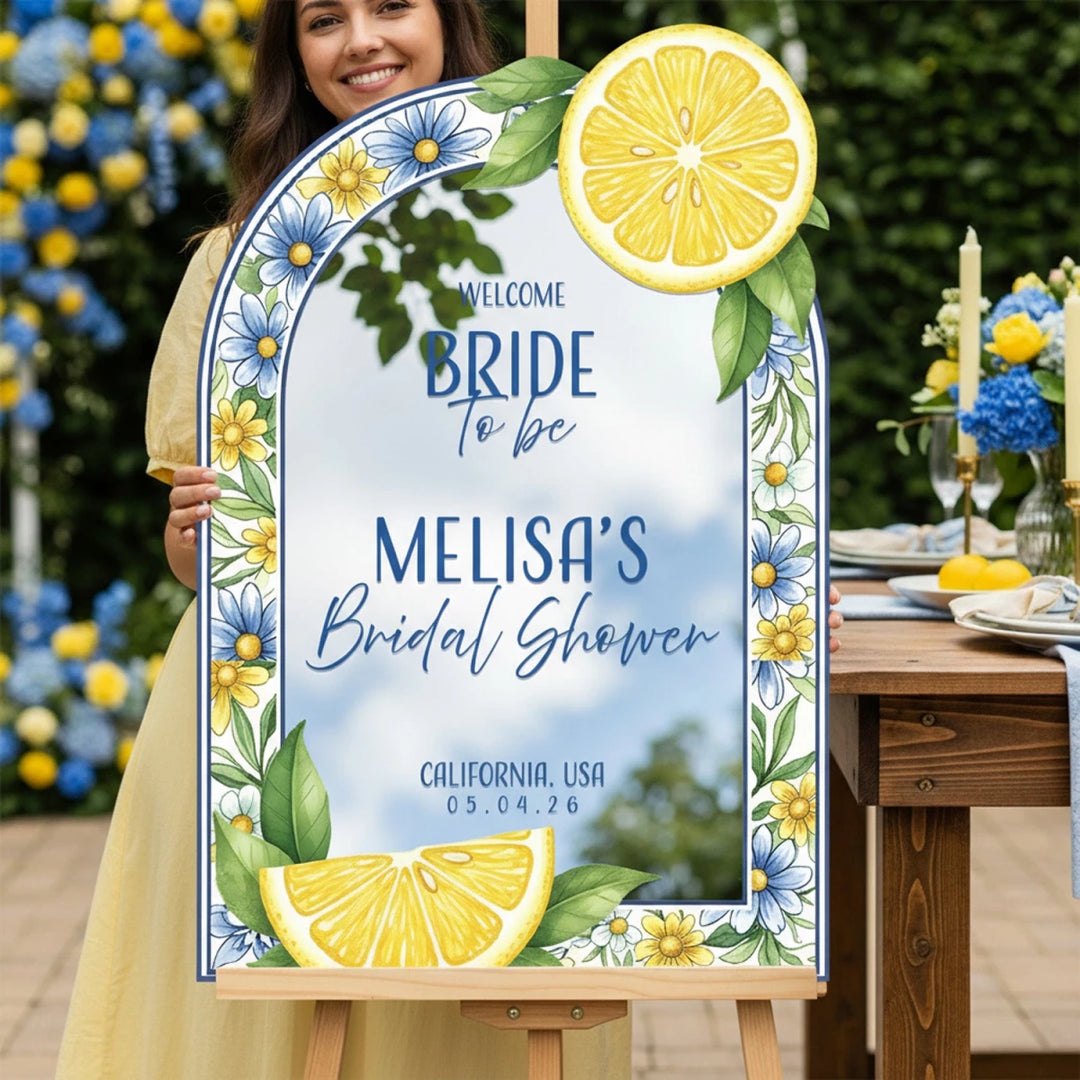 Main Squeeze Bridal Shower Sign - SpeedyOrders