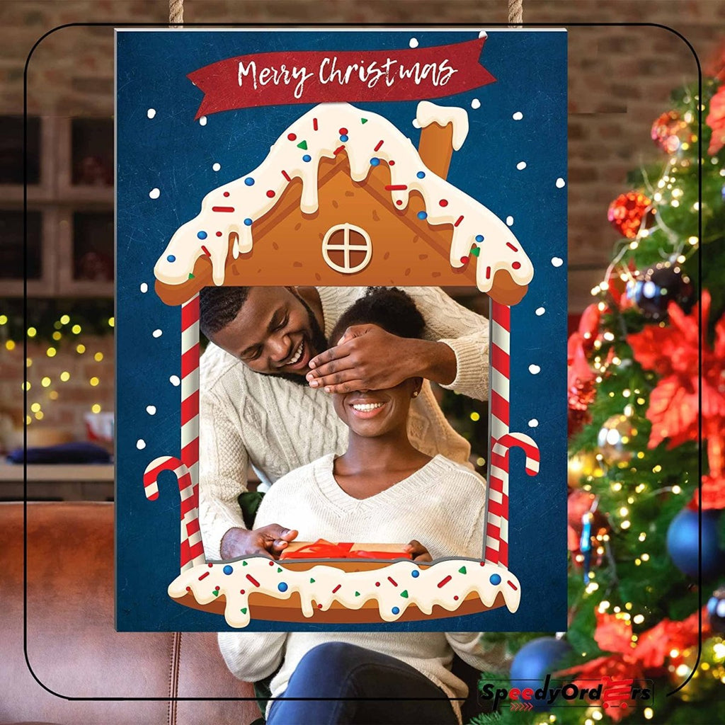 Merry Christmas Photo Booth Frame - SpeedyOrders