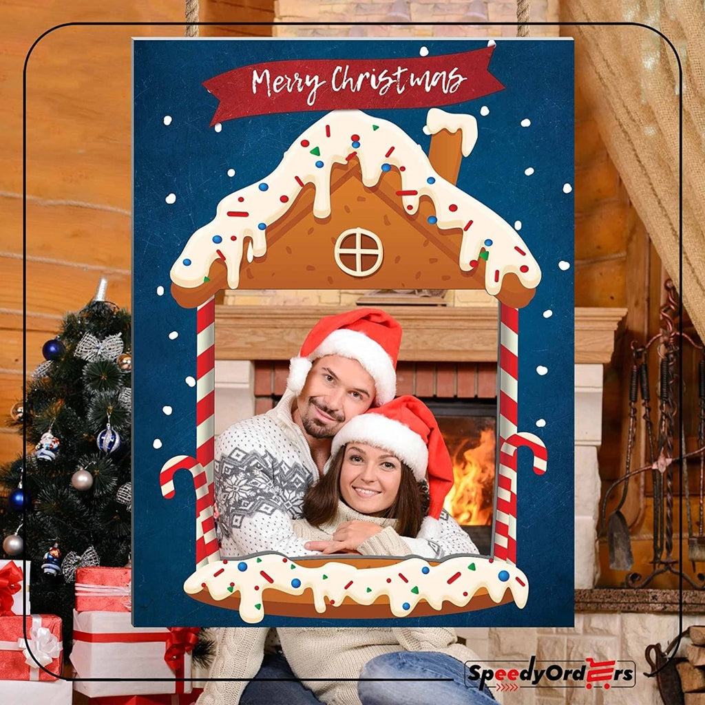 Merry Christmas Photo Booth Frame - SpeedyOrders