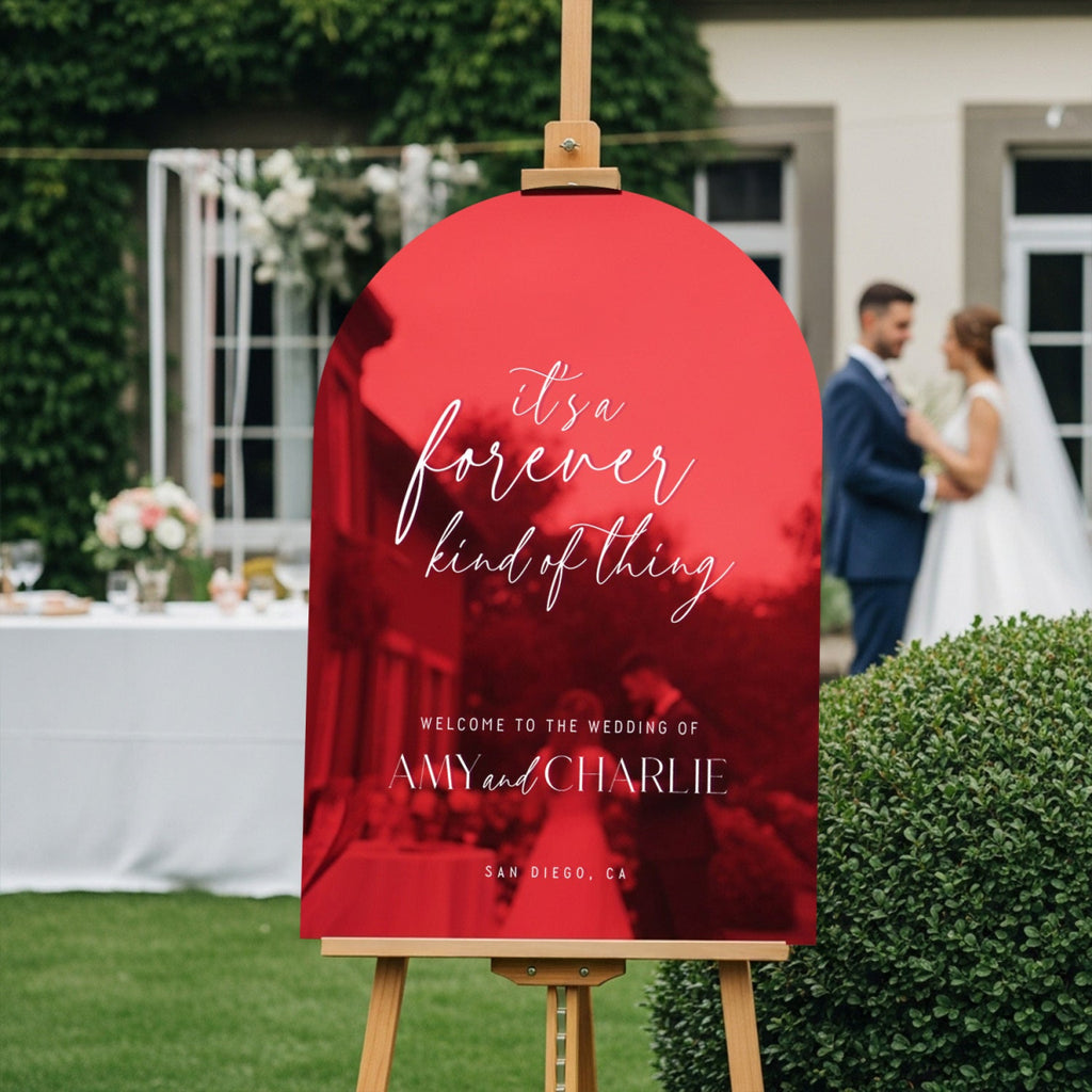 Mirror Wedding Welcome Sign, Gold Wedding Sign, Gold Mirror Wedding Sign - SpeedyOrders