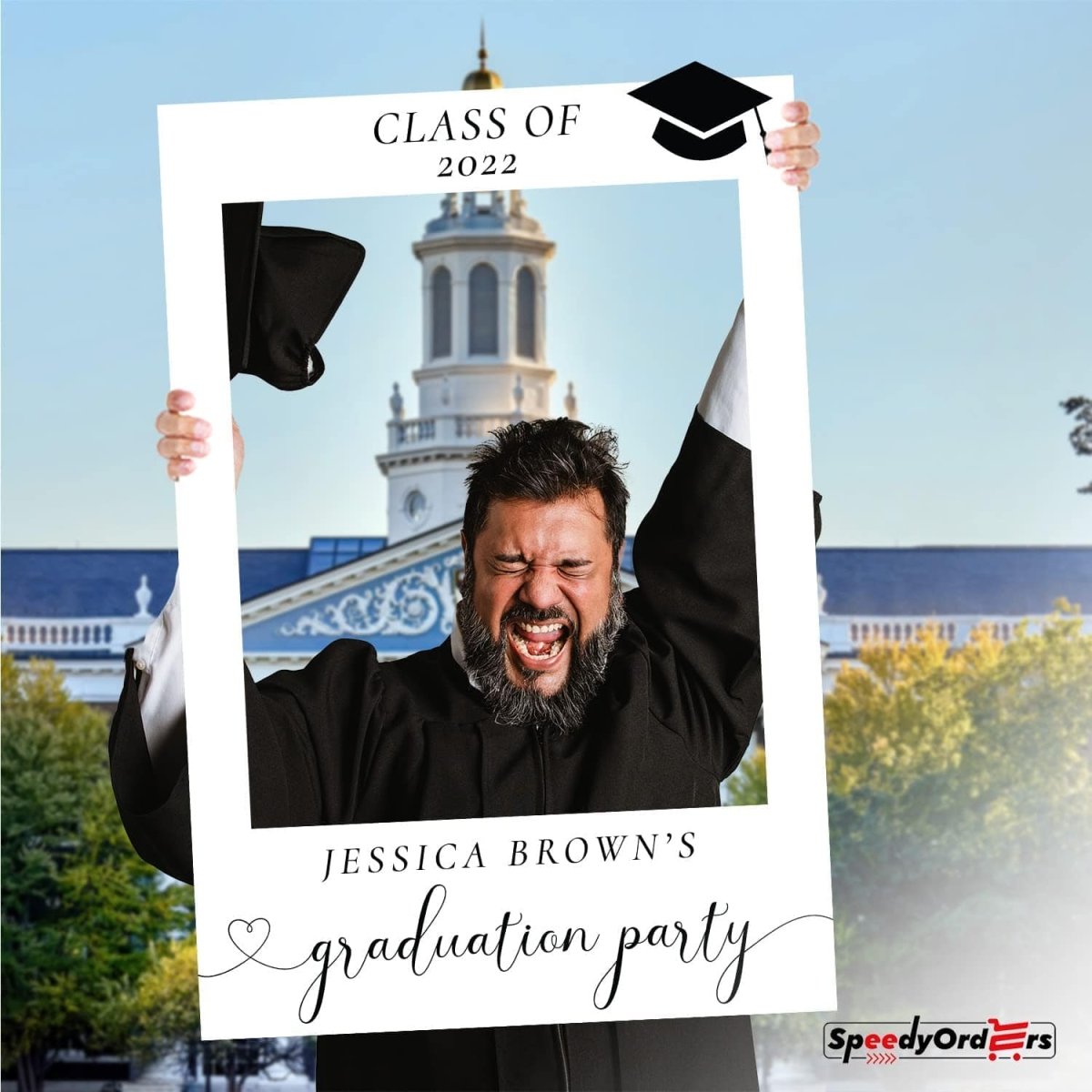 Personalized Graduation Photo Booth Frame – SpeedyOrders