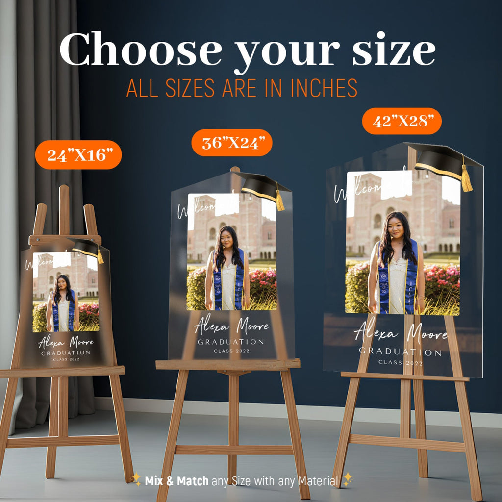 Personalized Graduation Sign - SpeedyOrders