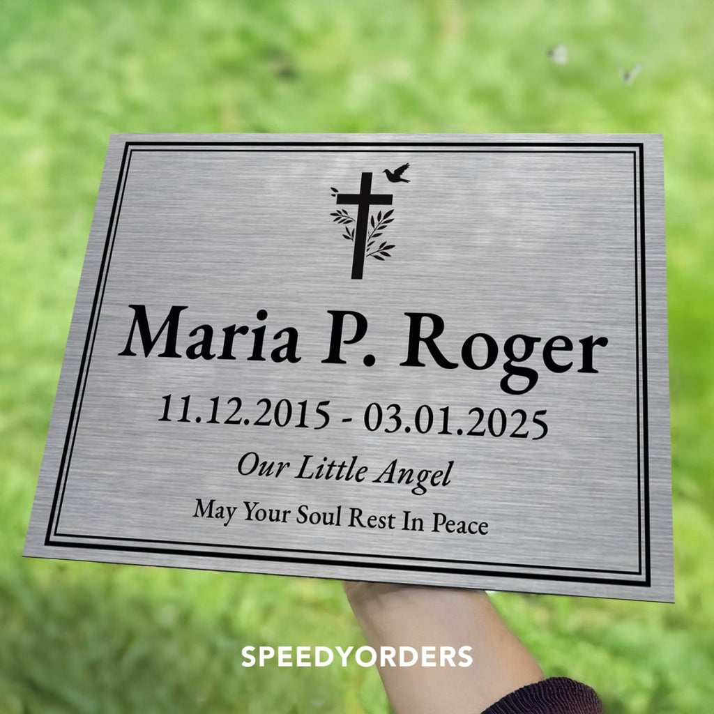 Memorial Signs Examples Funeral Centerpieces Sign – SpeedyOrders