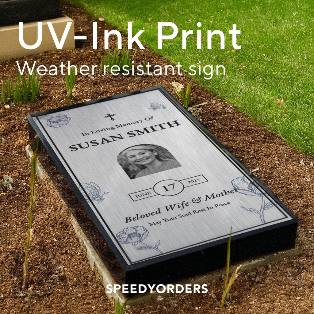 Personalized Metal Memorial Signs - SpeedyOrders