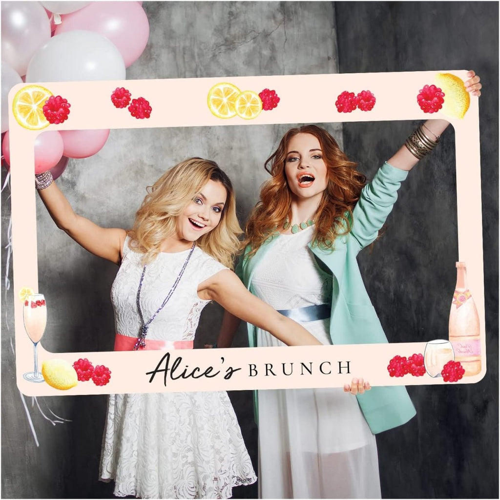 Personalized Mimosa Brunch Photo Booth Prop - SpeedyOrders