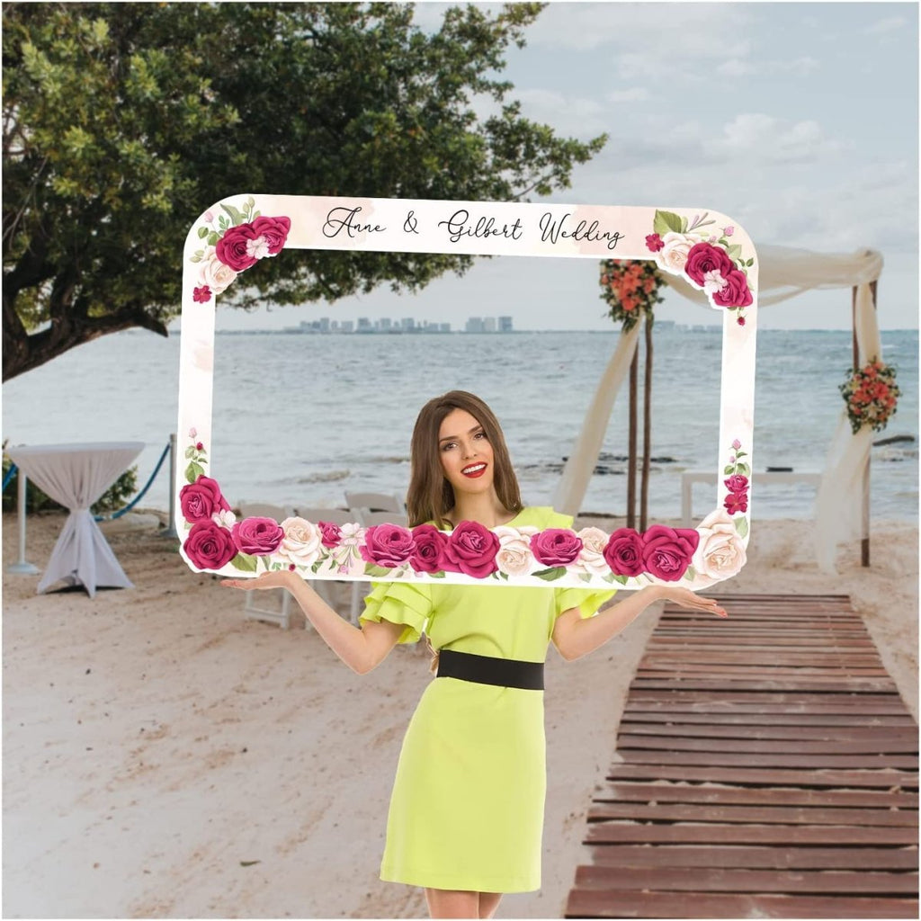 Personalized Wedding Photo Booth Frame - SpeedyOrders