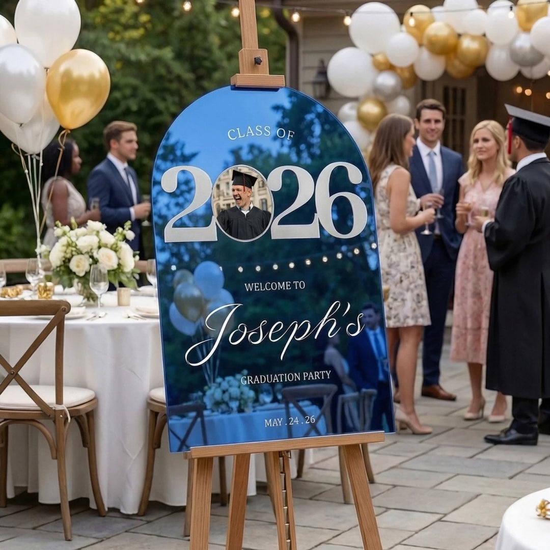 Printed Graduation Sign - SpeedyOrders