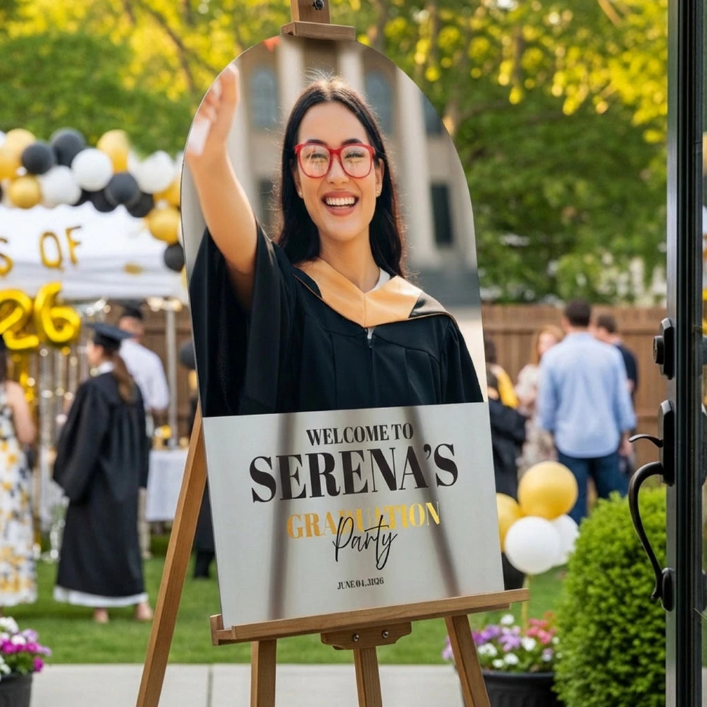 Graduation Party Sign with Photo – SpeedyOrders