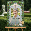 Printed In Loving Memory Sign With Photo 6037 - SpeedyOrders