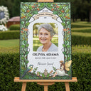 Printed In Loving Memory Sign With Photo 6037 - SpeedyOrders