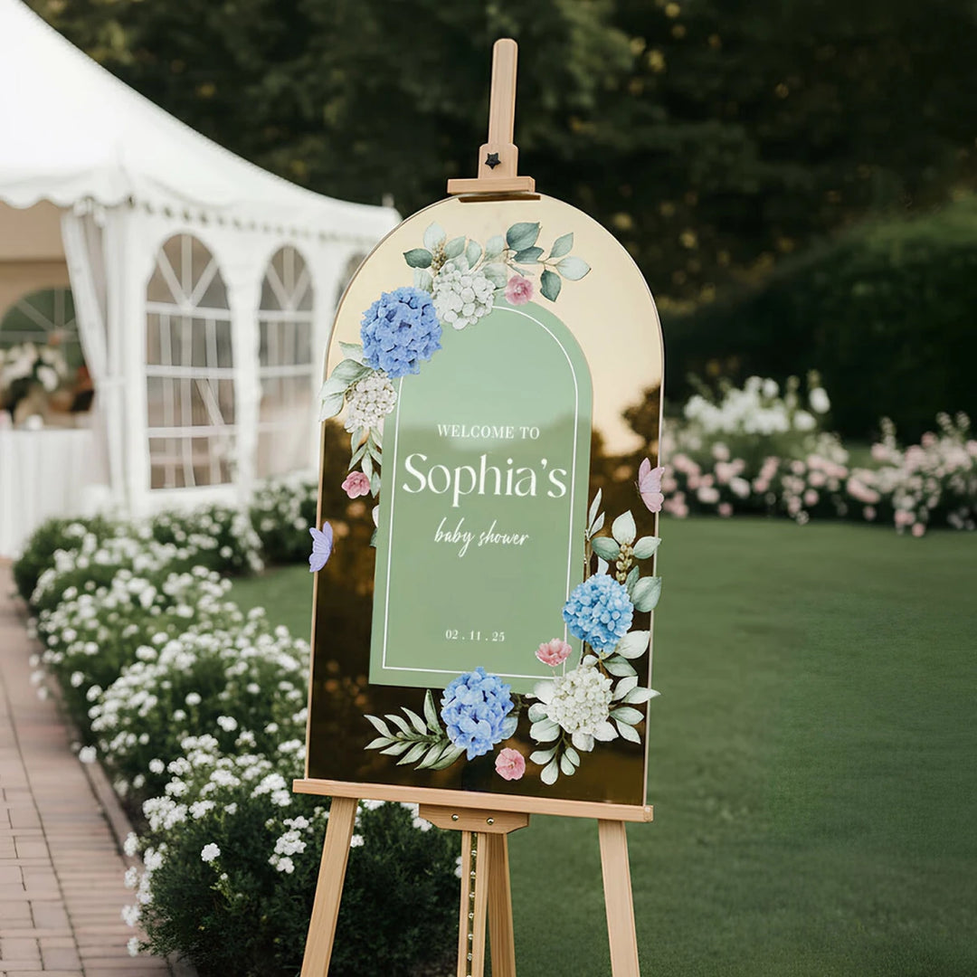 Sage Baby Shower Sign - SpeedyOrders
