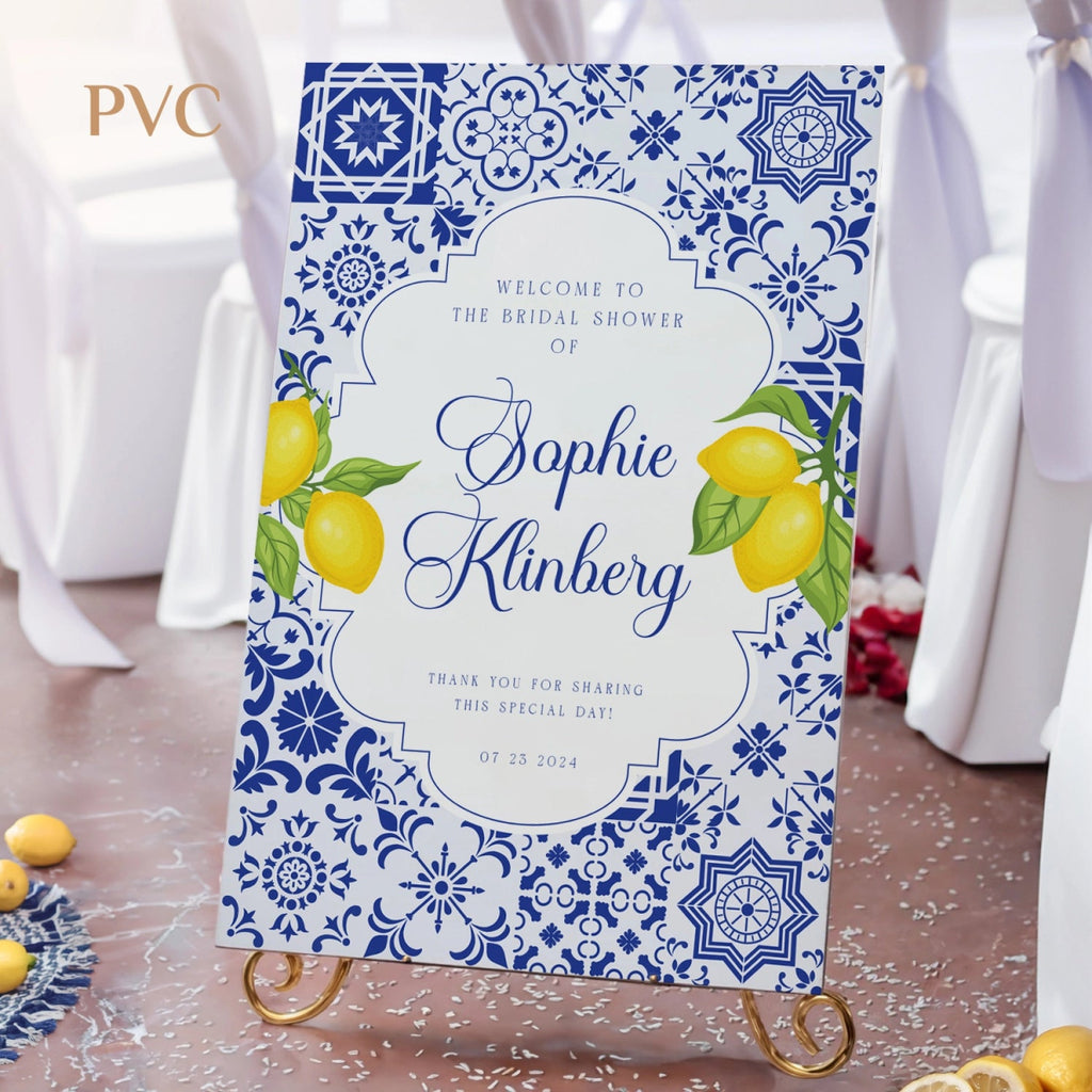 She Found Her Main Squeeze Bridal Shower Welcome Sign - SpeedyOrders