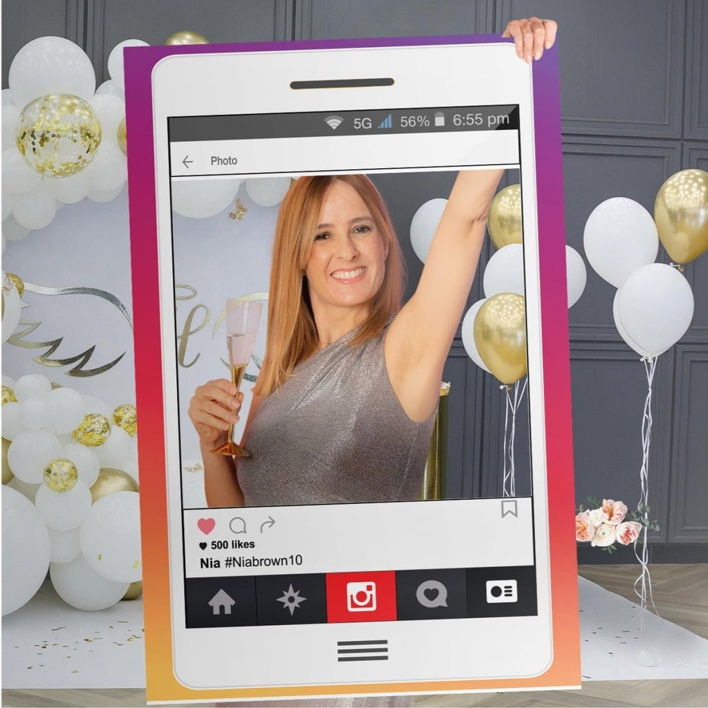 Social Media Photo Booth Prop - Custom Photo Booth IG Frame – SpeedyOrders