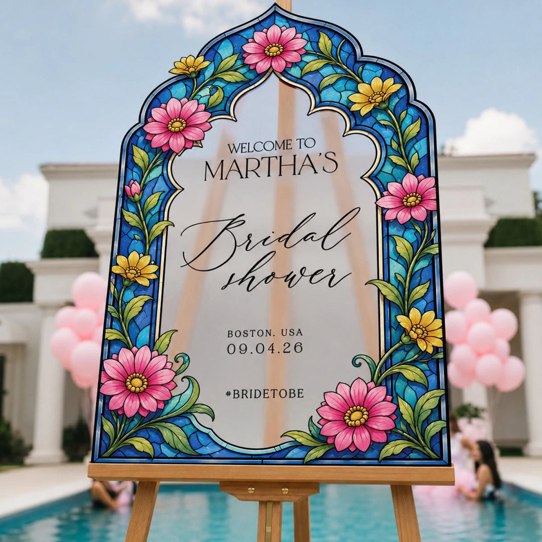 Sunflower Bridal Shower Welcome Sign - SpeedyOrders