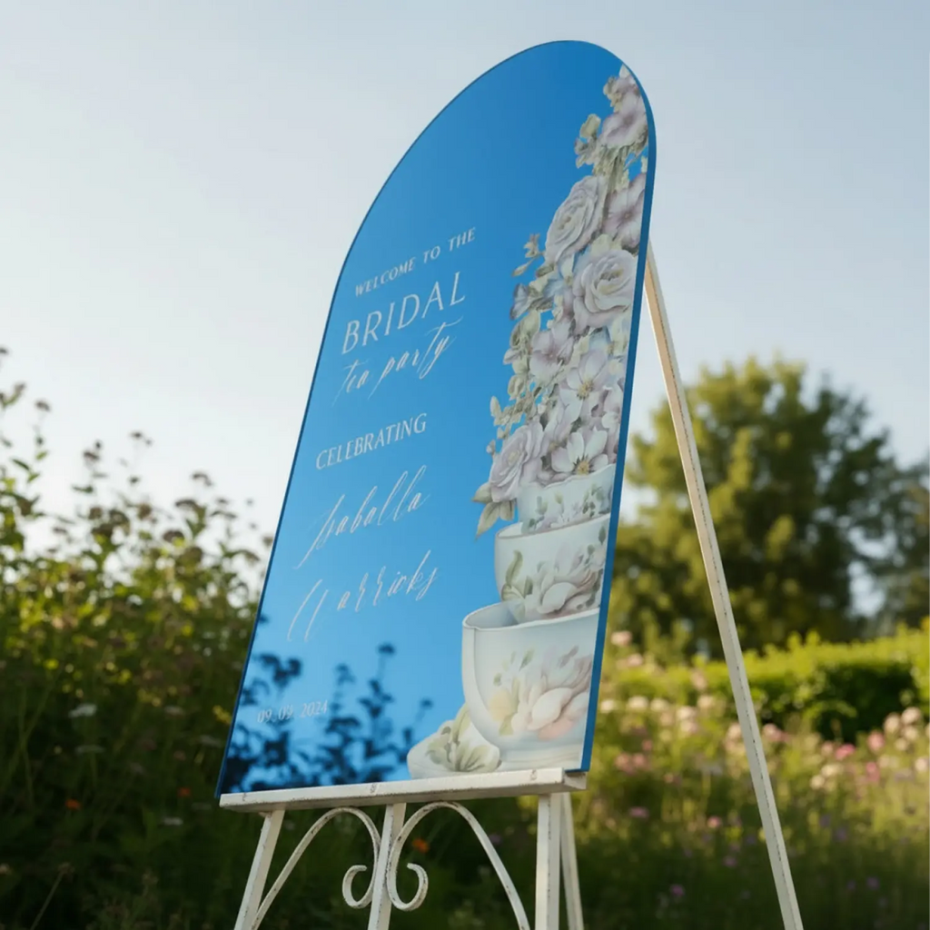 Tea Party Bridal Shower Sign, Bridal Tea Party Sign - SpeedyOrders