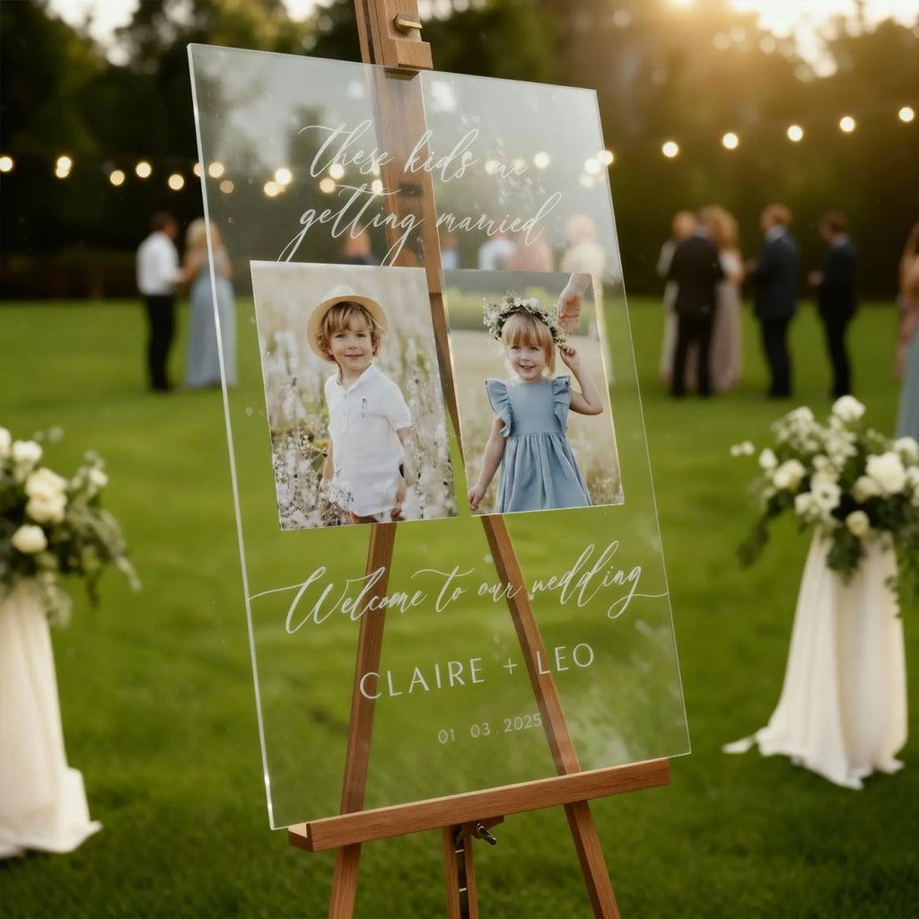These Kids Are Getting Married Wedding Welcome Sign - SpeedyOrders