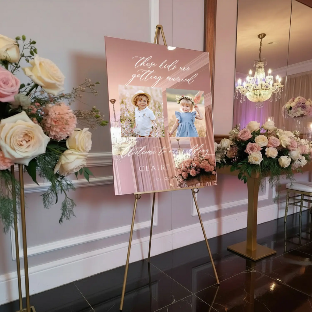 These Kids Are Getting Married Wedding Welcome Sign - SpeedyOrders