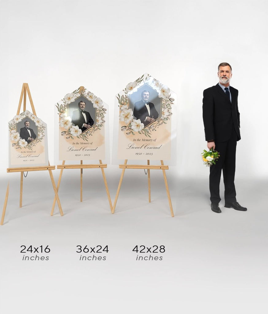 Timeless Elegance Memorial Sign - SpeedyOrders