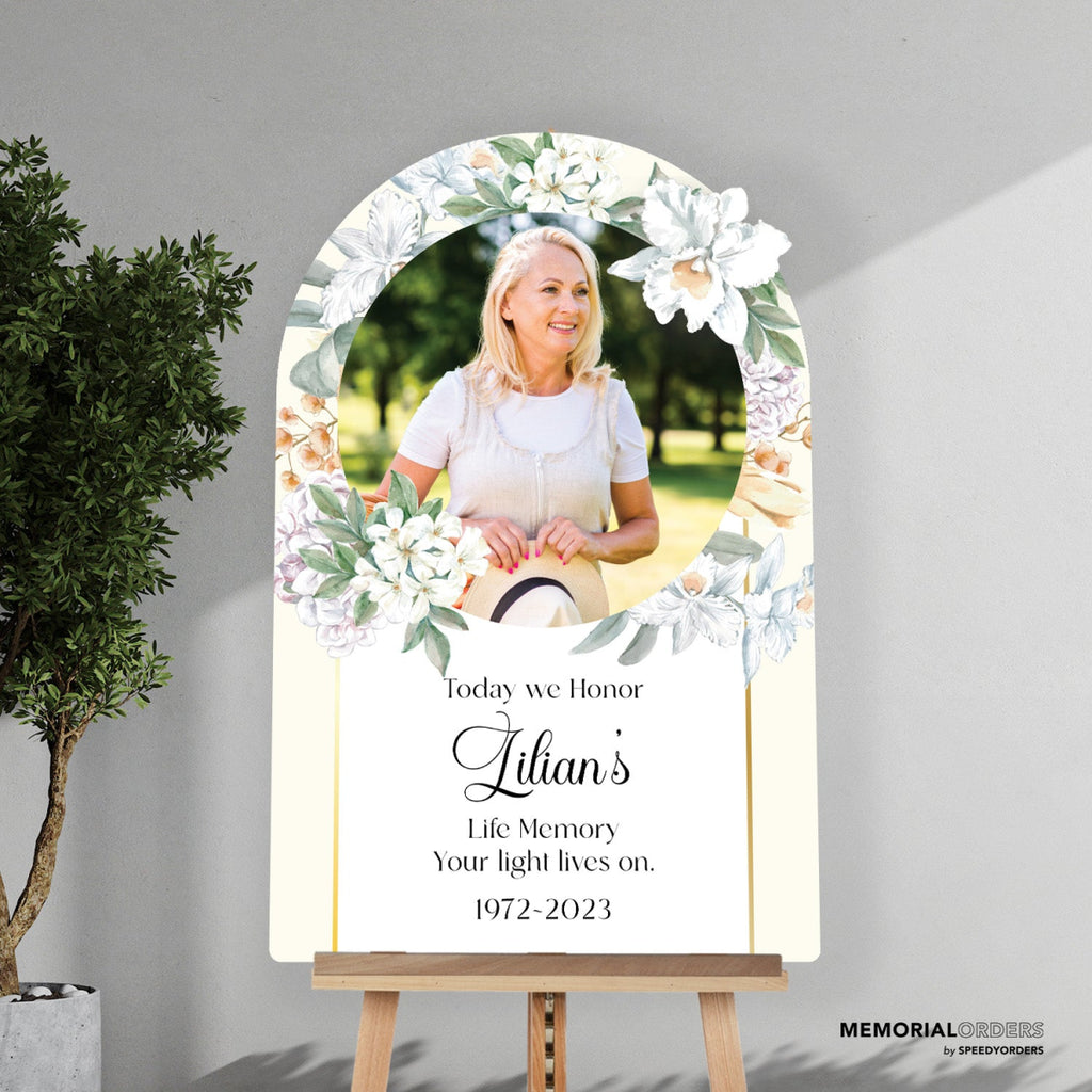 Timeless Elegance Memorial Sign - SpeedyOrders
