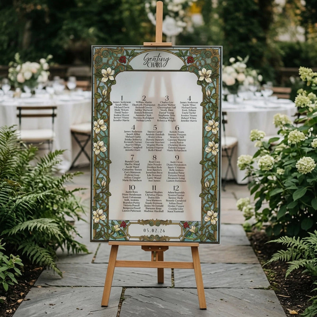 Wedding Seating Chart - Find Your Seat - SpeedyOrders