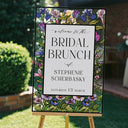 Wildflowers Bridal Shower Sign, Custom Wildflower Bridal Brunch Welcome Sign - SpeedyOrders