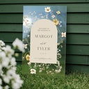 Wildflowers Wedding Sign, Wildflower Wedding Sign - SpeedyOrders