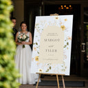 Wildflowers Wedding Sign, Wildflower Wedding Sign - SpeedyOrders